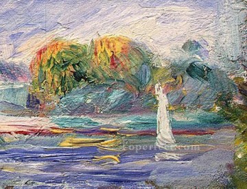 the blue river Pierre Auguste Renoir Oil Paintings